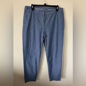 Talbots denim colored pants, Size 10